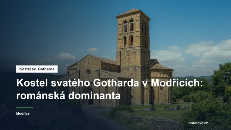 Románský kostel s věží