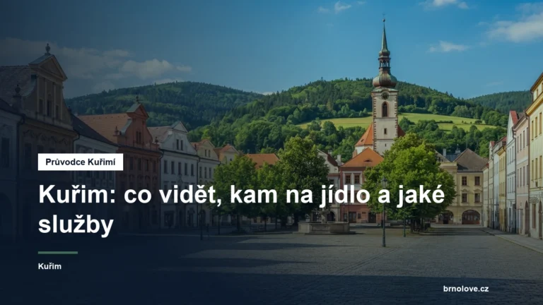 Náměstí v Kuřimi