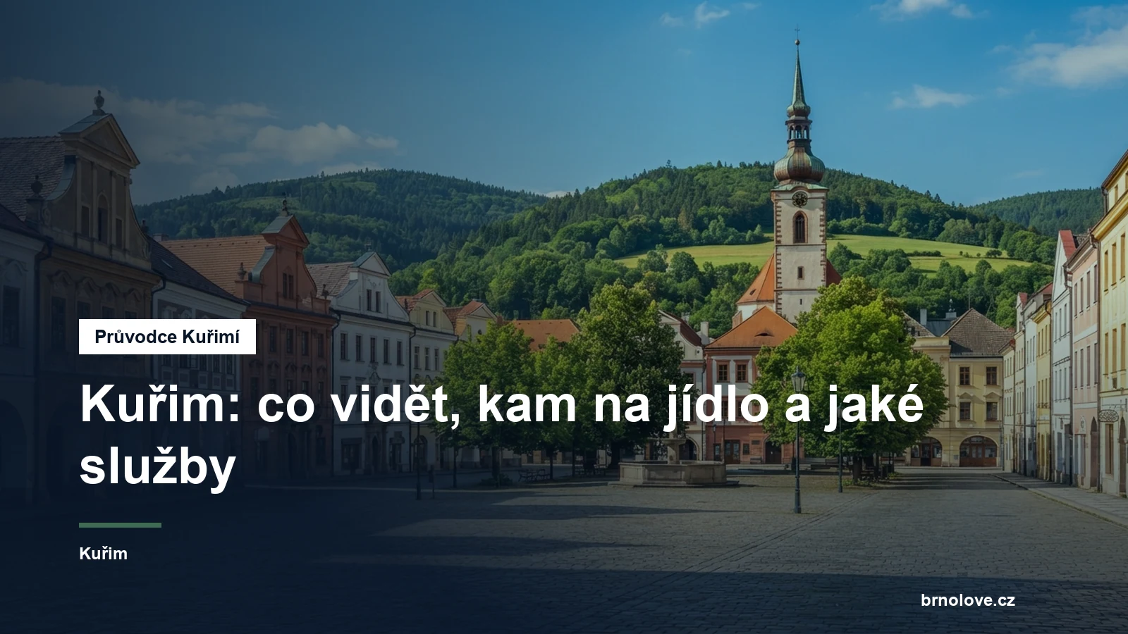 Náměstí v Kuřimi