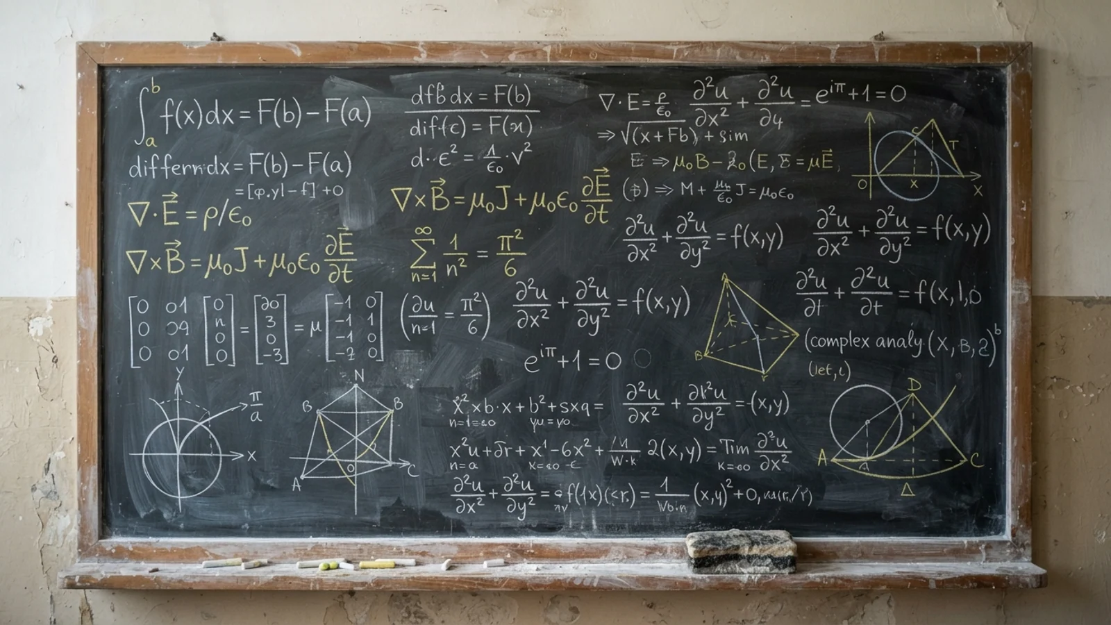 Tabule s matematickými zápisy