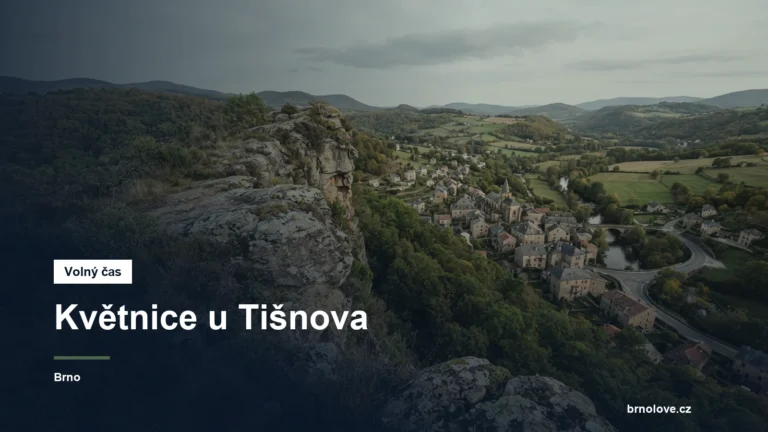 Skalnatý vrchol nad městem