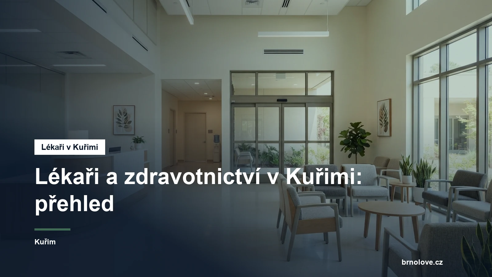 Vstup do zdravotního střediska
