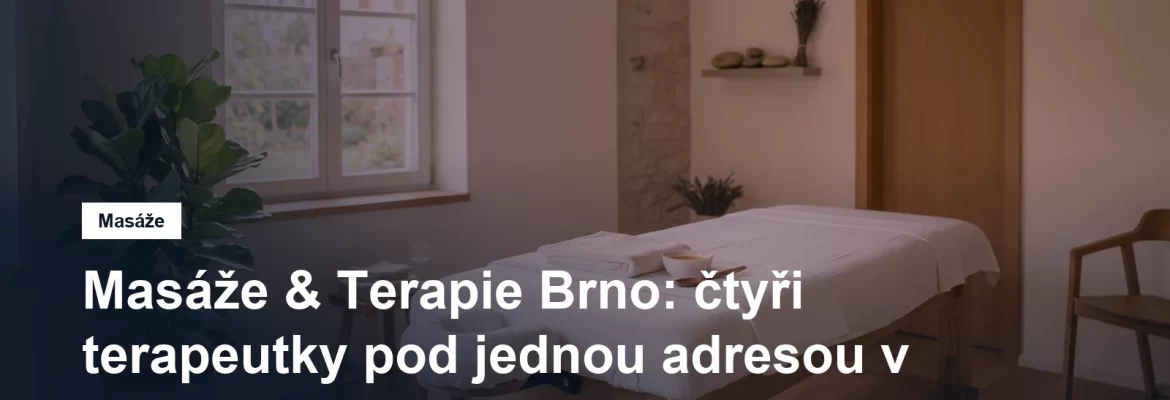 Masážní studio na Štefánikově v Brně-Králově Poli