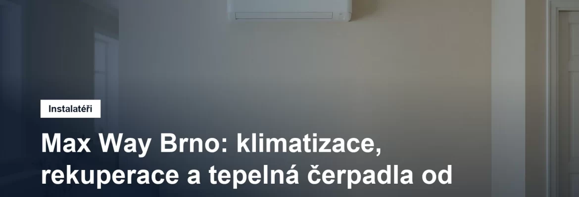 Vnitřní nástěnná klimatizační jednotka nad oknem obývacího pokoje