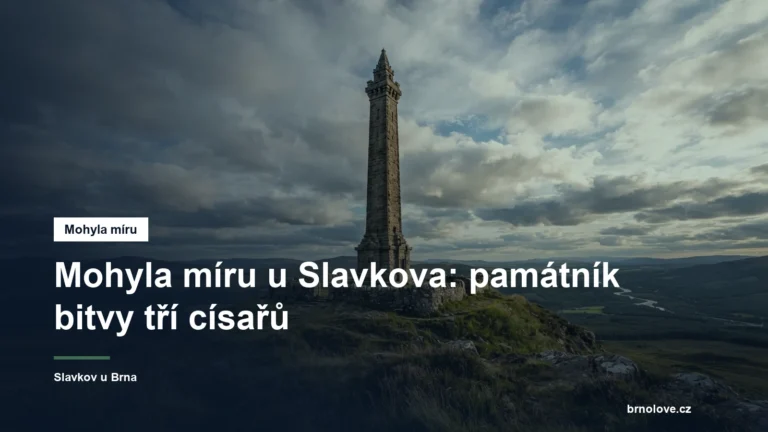 Památník Mohyla míru na kopci