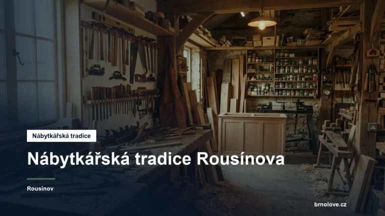 Truhlářská dílna s nábytkem