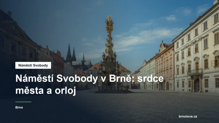 Hlavní náměstí s morovým sloupem