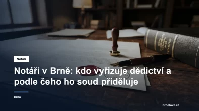 Notářské listiny a razítko