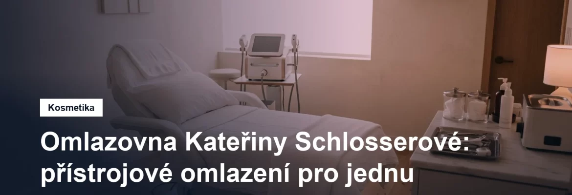 Kosmetický salon s přístrojem na omlazení pleti v Brně