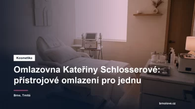 Kosmetický salon s přístrojem na omlazení pleti v Brně
