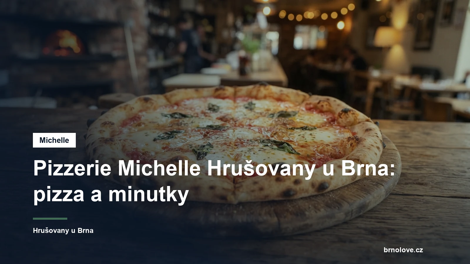 Pizza na stole v pizzerii