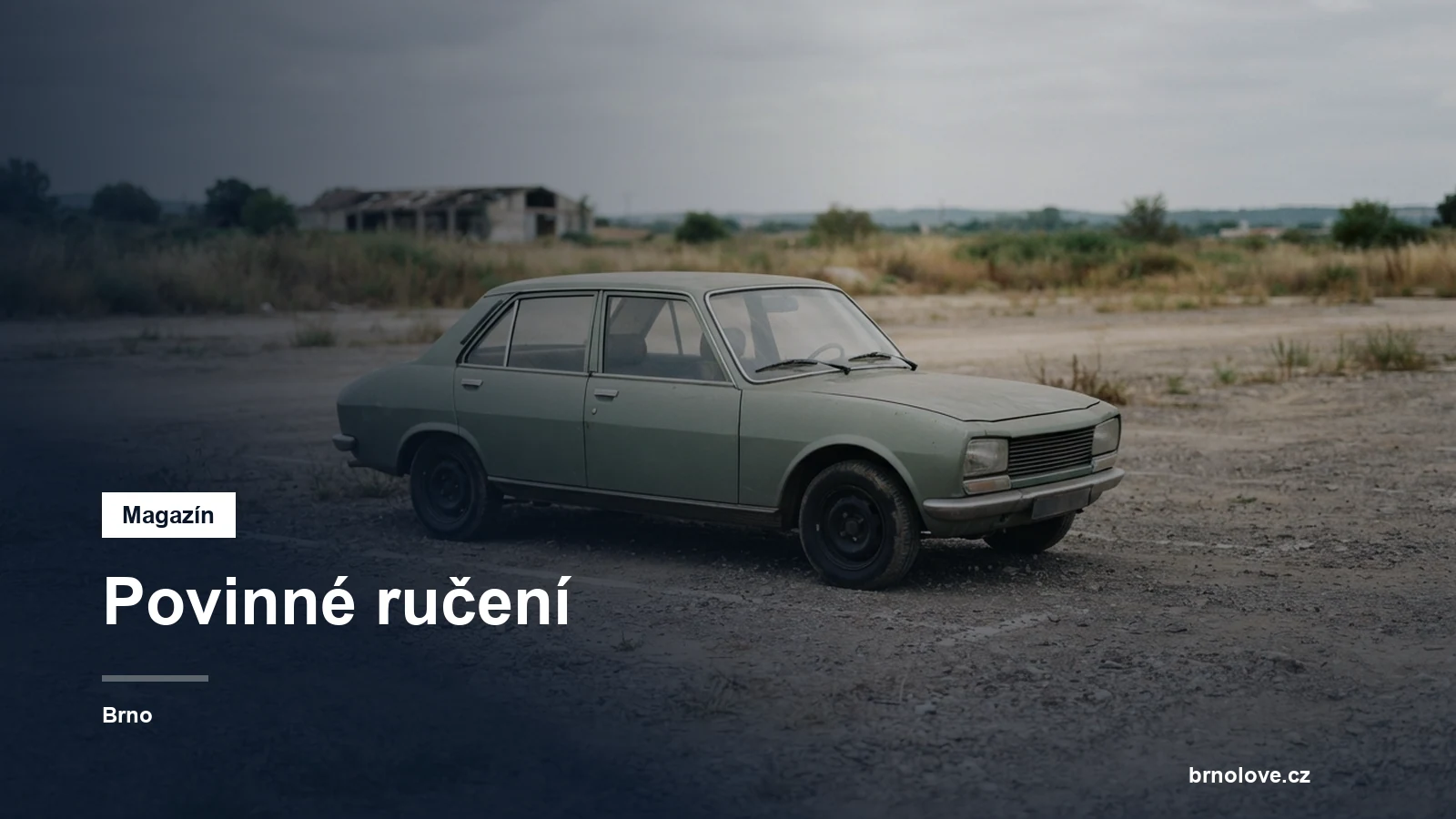 Auto na parkovišti