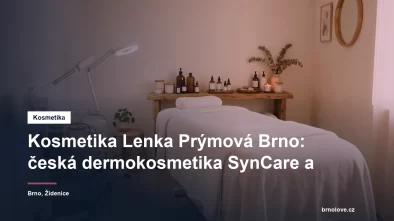 Komorní kosmetický salon v Židenicích