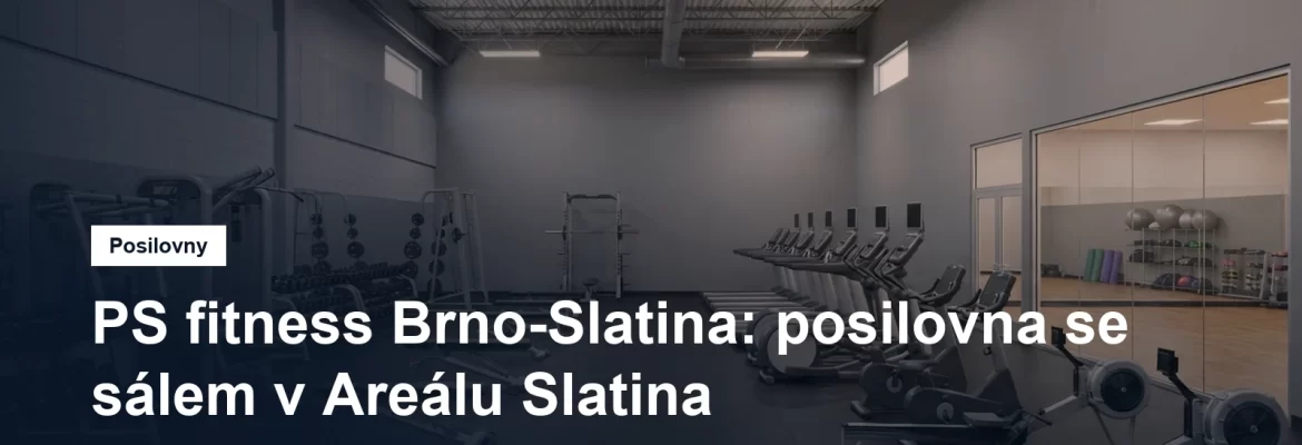 Posilovna s cardio zónou a multifunkčním sálem v hale firemního areálu