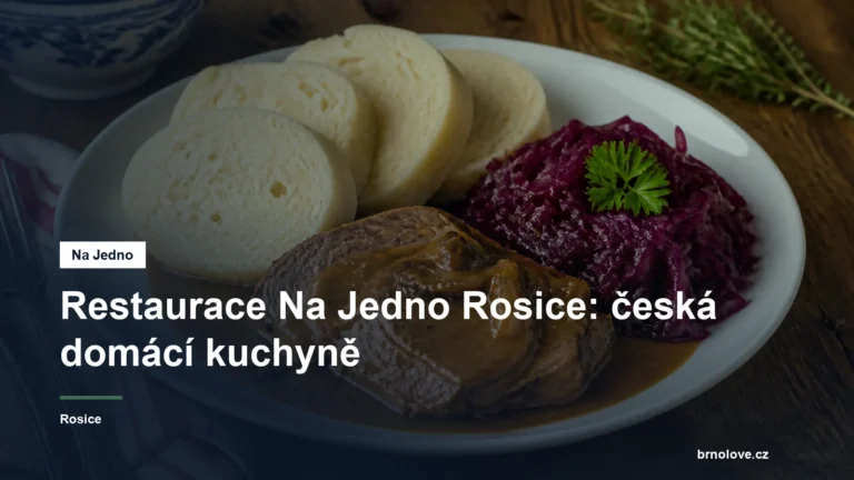 Domácí česká kuchyně na talíři
