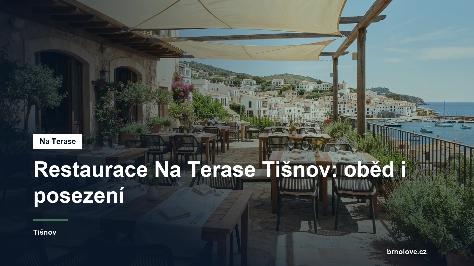 Restaurační terasa s posezením