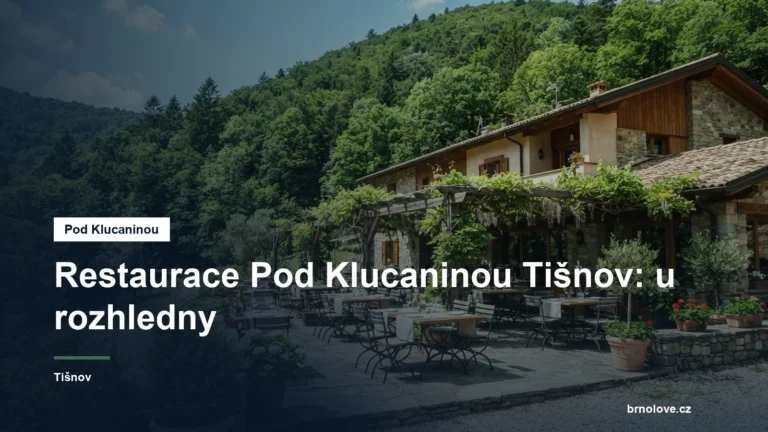 Restaurace pod zalesněným kopcem