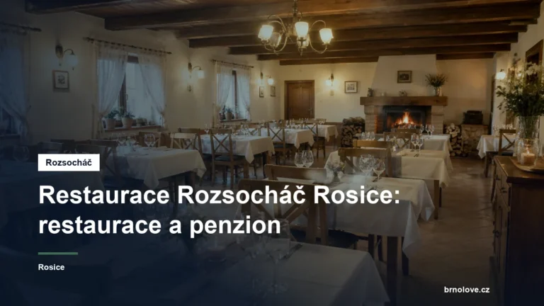 Restaurace s posezením a barem