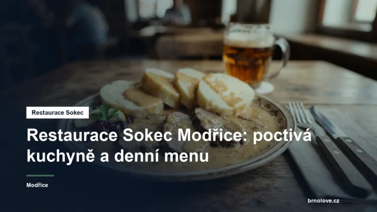 Talíř poctivé kuchyně na stole