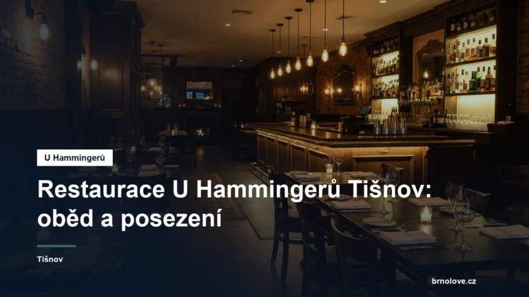 Restaurace s barem a stoly