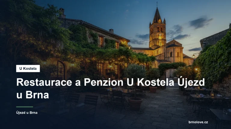 Restaurace se zahrádkou u kostela