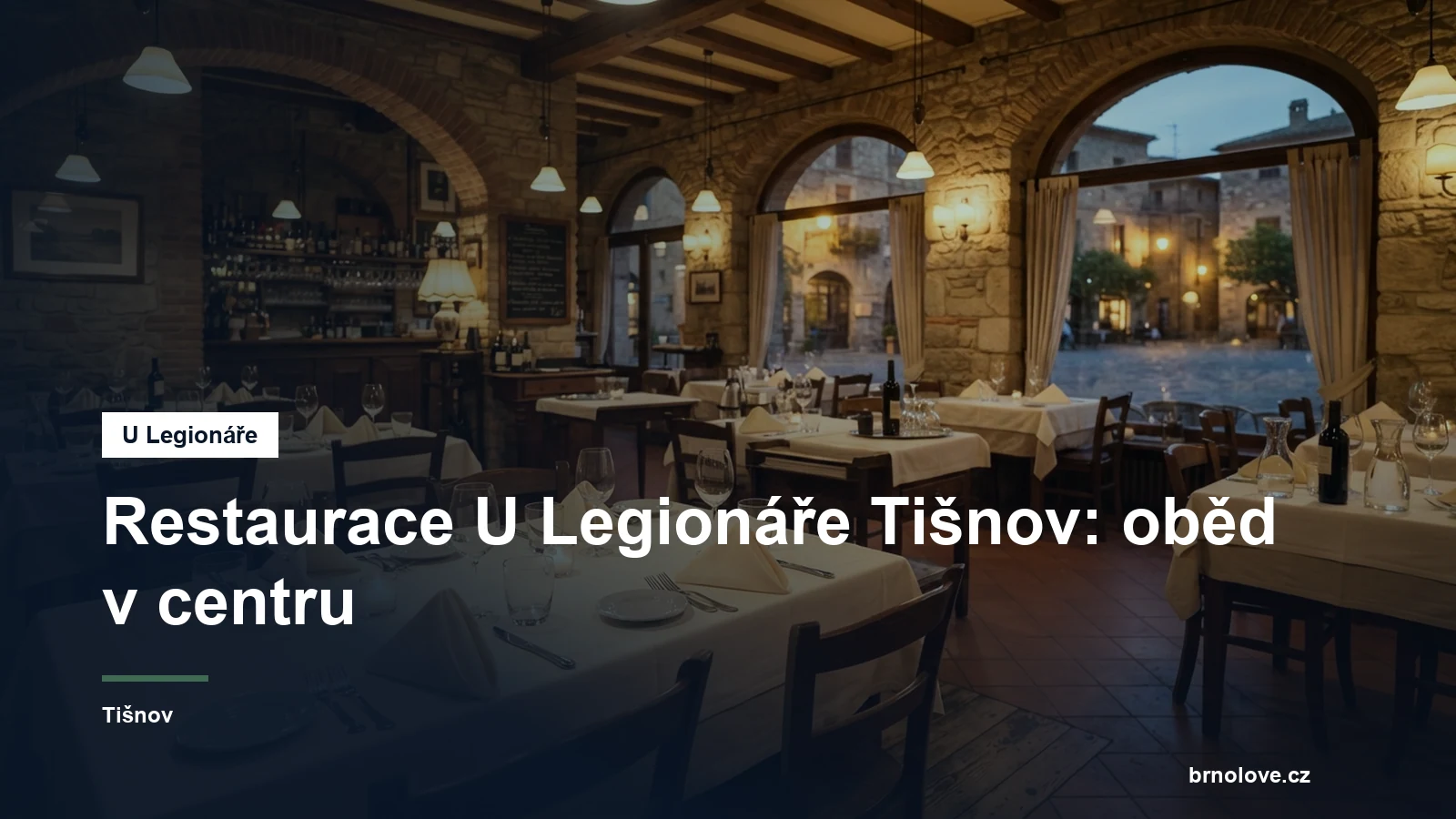 Restaurace v centru města