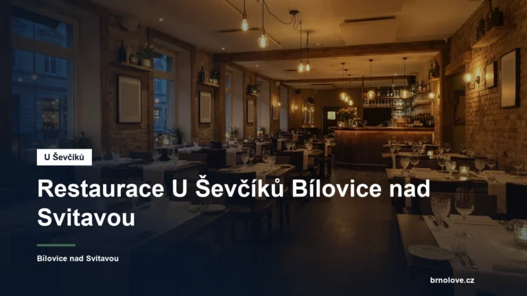 Interiér restaurace s posezením