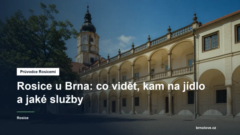 Renesanční zámek v Rosicích