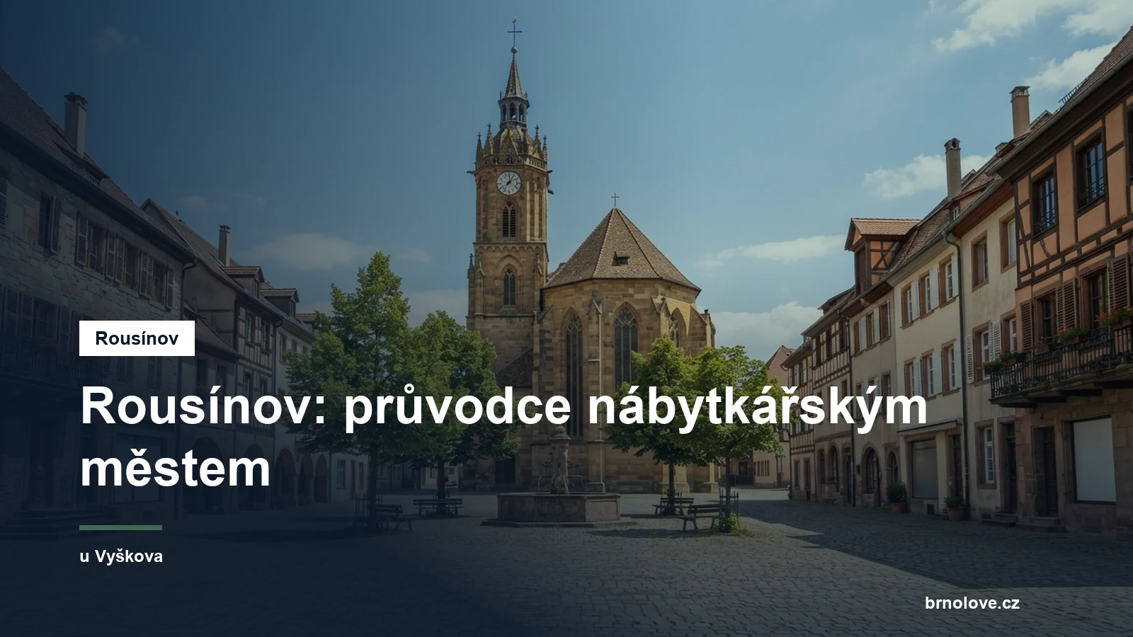 Náměstí nábytkářského města