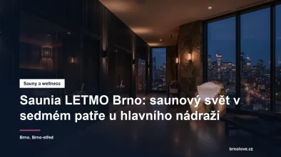 Saunový svět Saunia v OC Letmo v Brně