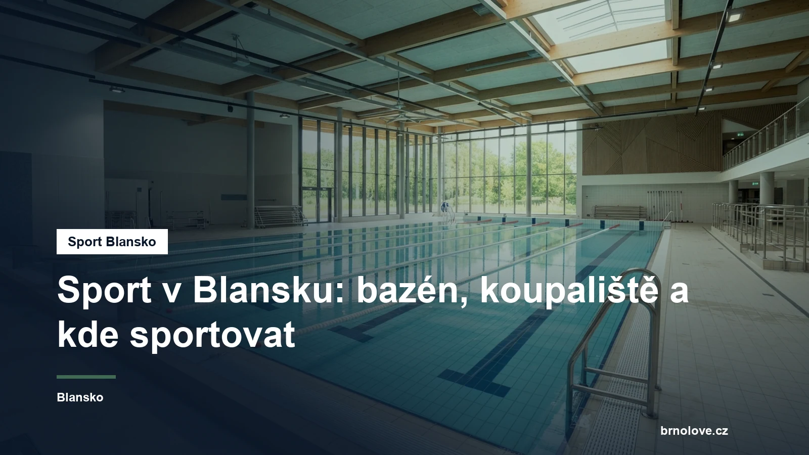 Krytý plavecký bazén