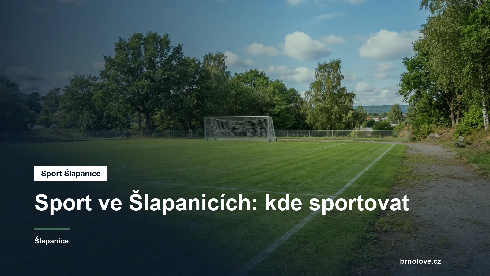 Sportovní hřiště ve městě