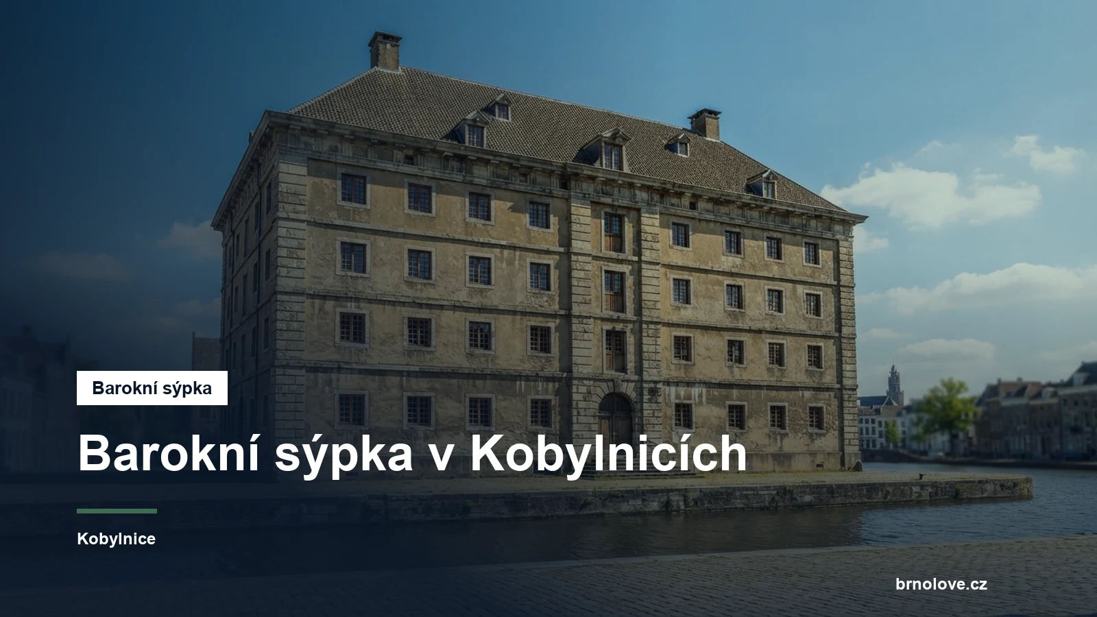 Čtyřpodlažní barokní sýpka
