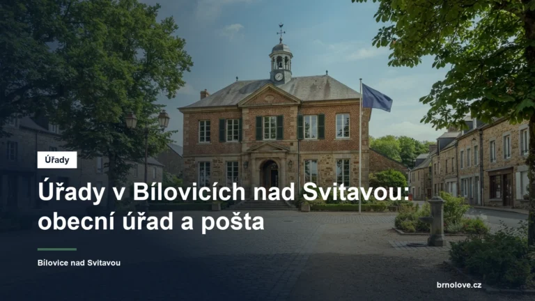 Budova obecního úřadu na náměstí