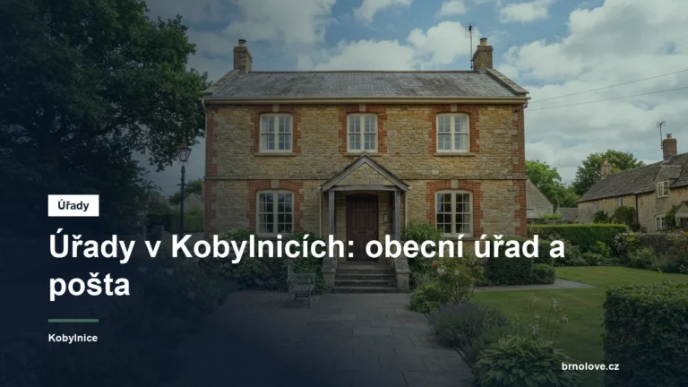 Budova obecního úřadu