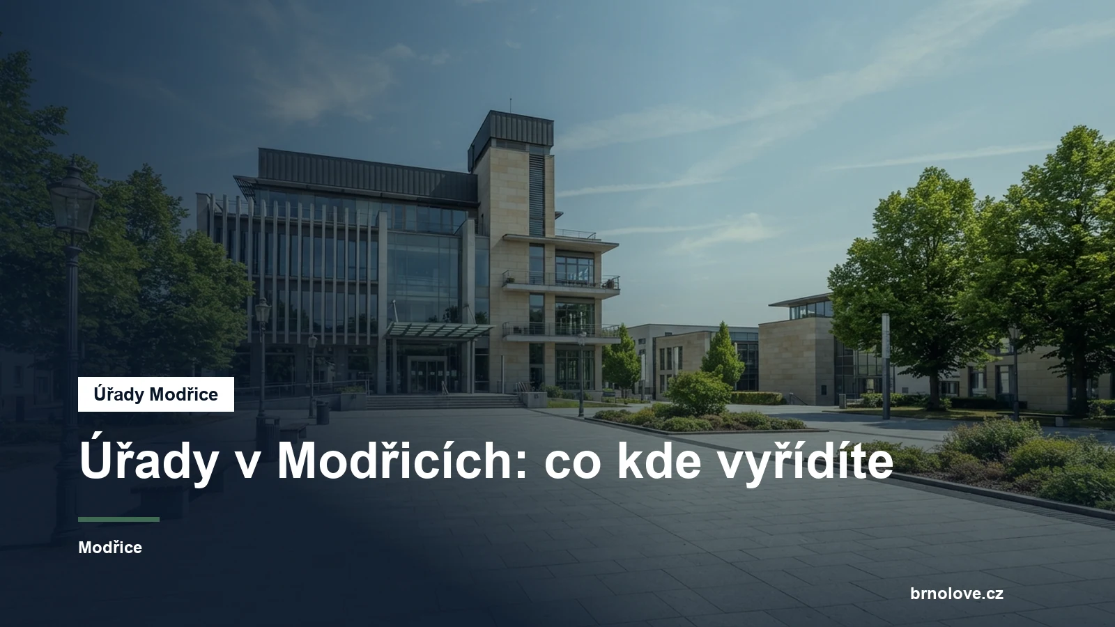 Budova radnice na náměstí