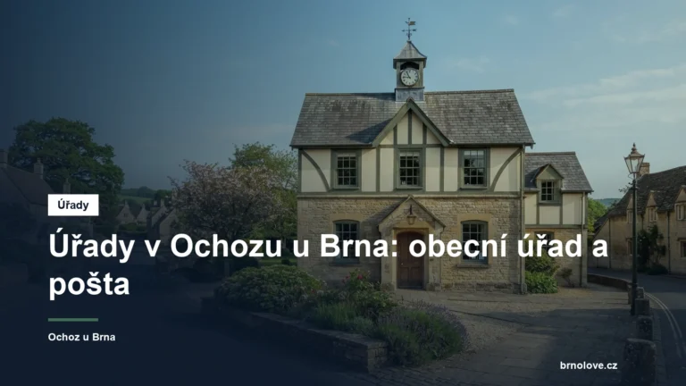 Budova obecního úřadu