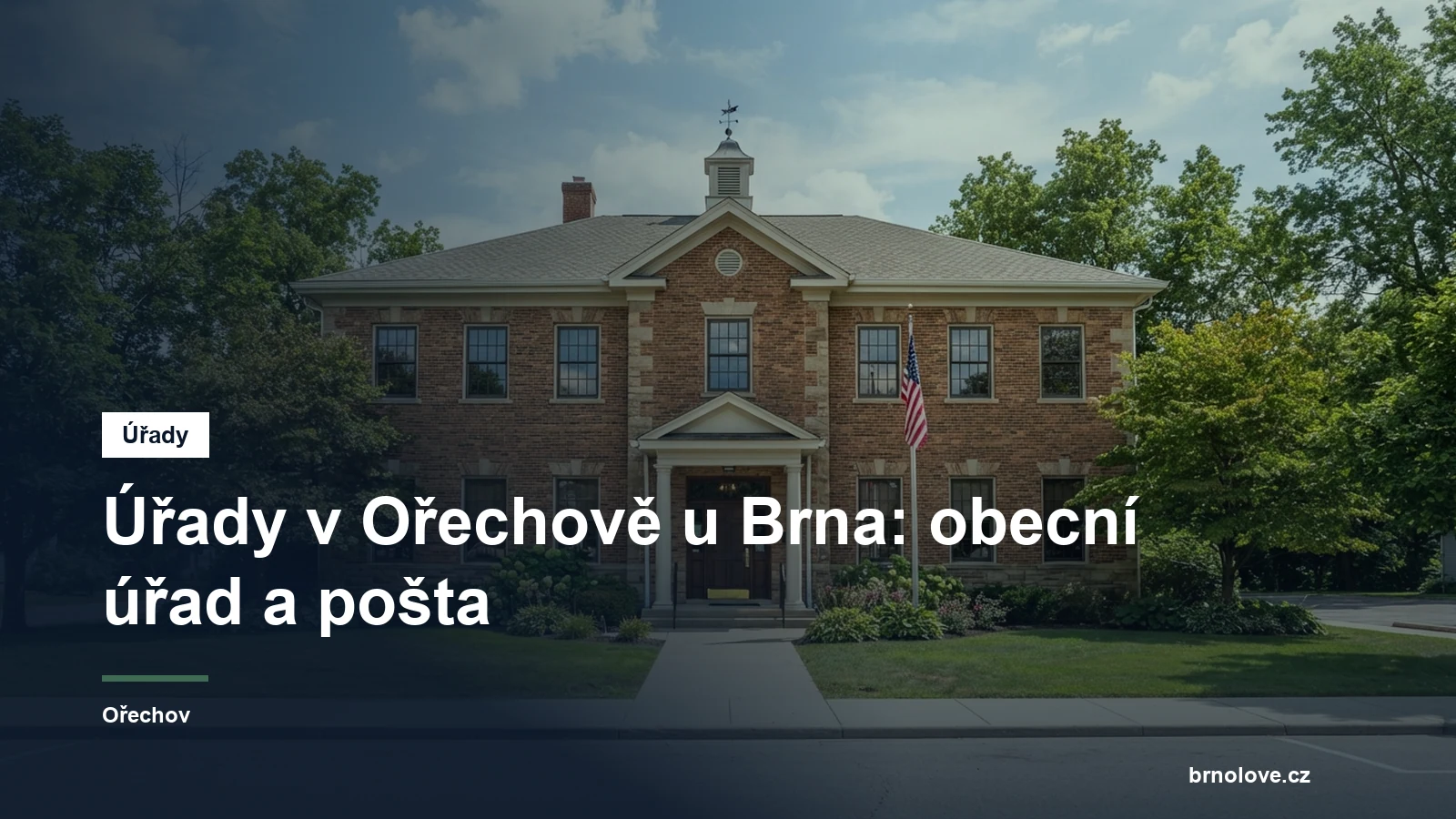 Budova obecního úřadu