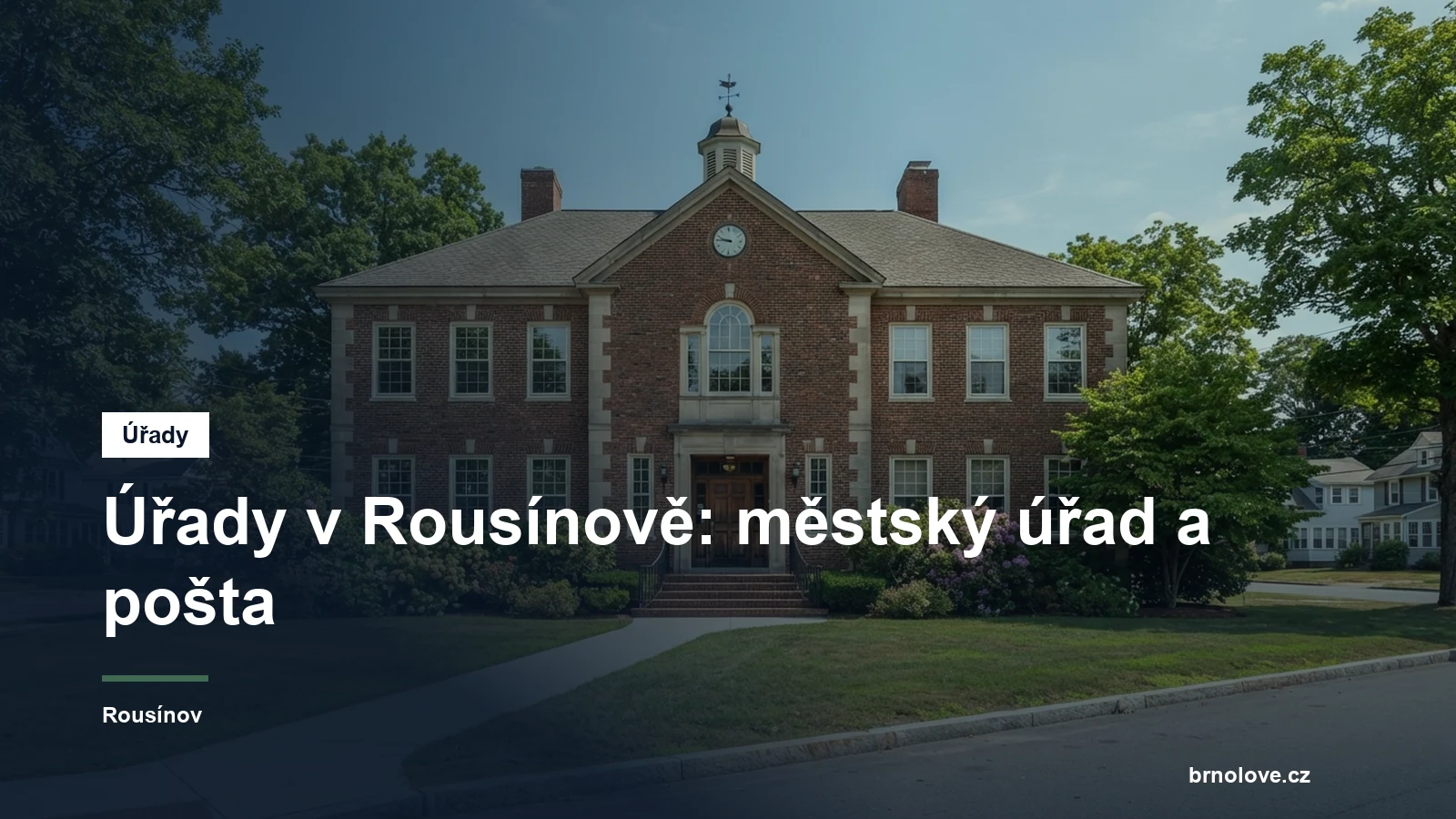 Budova městského úřadu