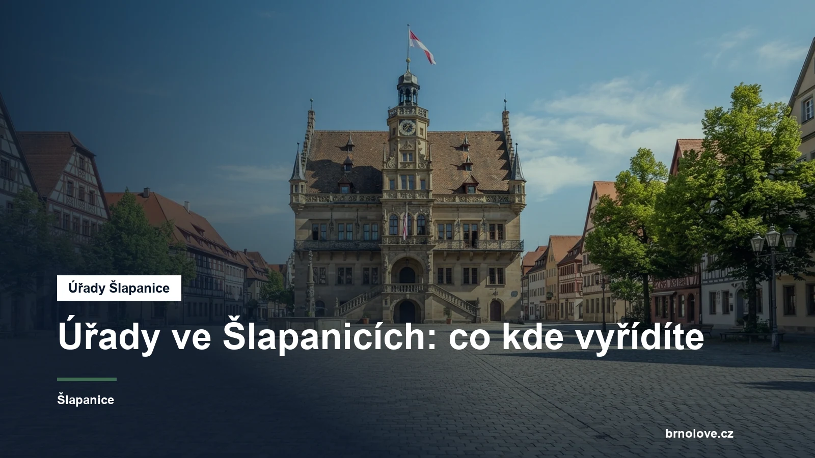 Budova městského úřadu na náměstí