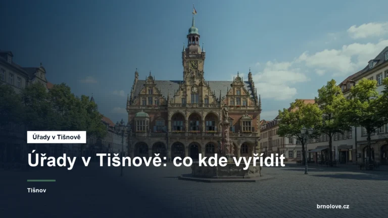 Radnice na náměstí v Tišnově