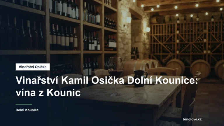 Lahve vína a sklenka ve vinotéce