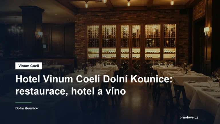 Restaurace s vinným sklepem