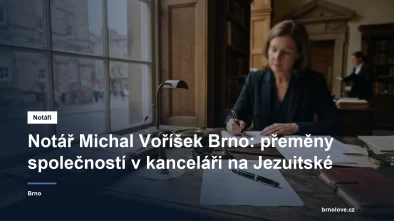 Notářská kancelář na Jezuitské v Brně