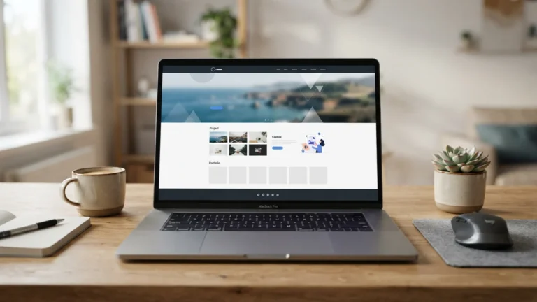Notebook s tvorbou webu