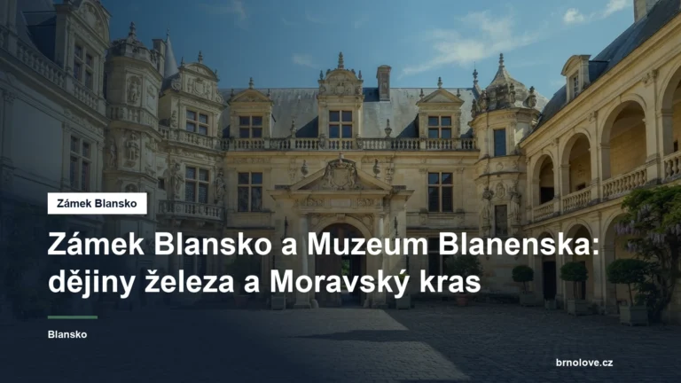 Nádvoří zámku s muzeem