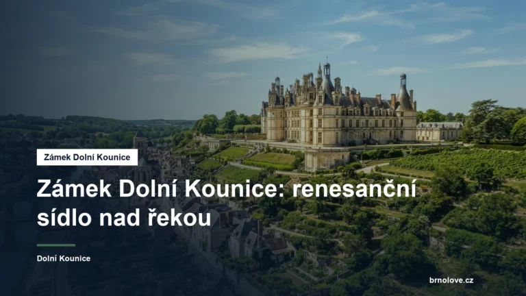 Renesanční zámek nad městem