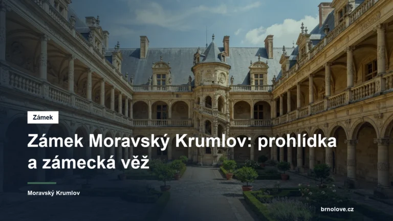 Renesanční zámek s arkádami