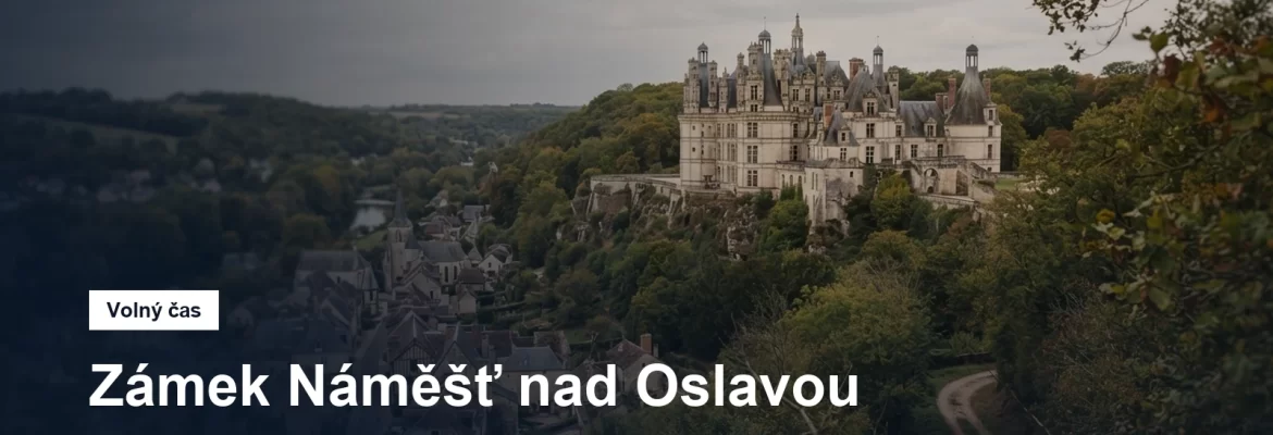 Renesanční zámek nad městem