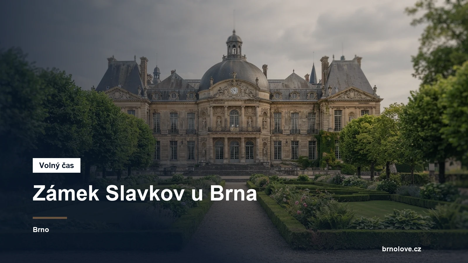 Barokní zámek se zahradou